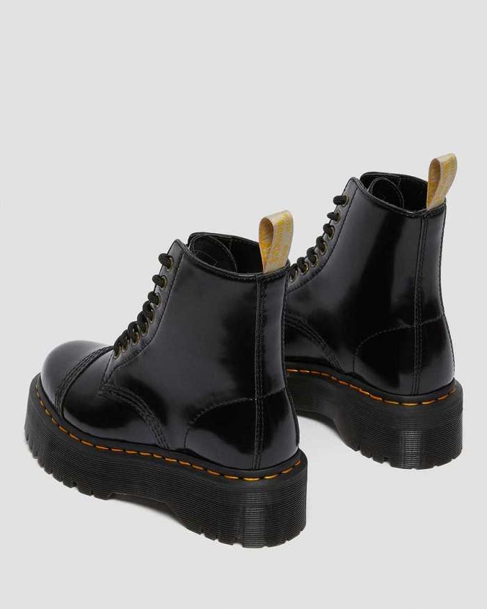 Botas Negras Dr. Martens Online Dr. Martens Vegan Sinclair Mujer